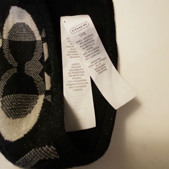 Coach Winter ear warmer/headband - Picture 3 of 3